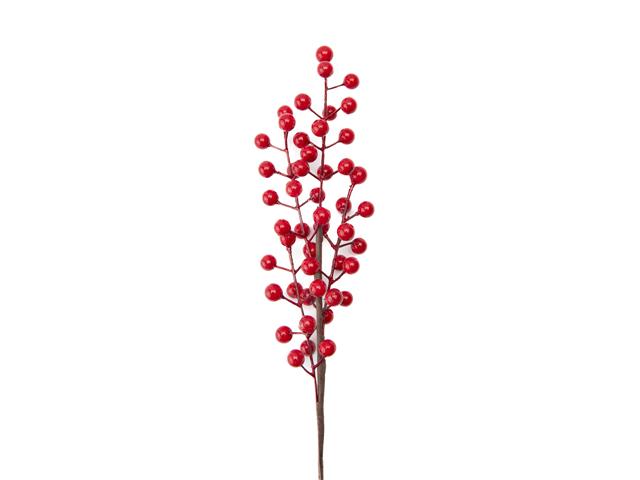18" RED BERRIES SPRAY